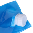 10L Folding Drinking Water Carrier Bag for Outdoor Camping Hiking BBQ Blue