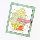 Flower Planter Cutting Dies Silicone Clear Seal Stamp for Photo Album (C) Newly