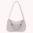 Retro Women Butterfly Chain Shoulder Underarm Bag Casual Pure Color Mini Handbag