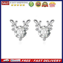 2pcs Women Temperament Ear Stud DIY Xmas Earrings Daily Party Ear Stud Eardro