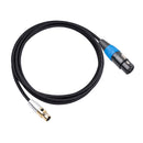 3 Pin Converter Adapter Mini XLR Female to XLR Female Audio Cable (5m)