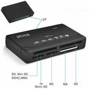 All in One 1 Memory Card Reader-USB External SD SDHC Mini Micro M2 MMC XD  hot.