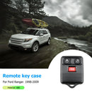 3 Buttons Car Key Fob Case Replacement Shell for Ford Ranger Escape F150 F250