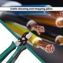 TUOSEN 8 inch Wire Stripper Cable Cutting Scissors Stripping Pliers Cutter Newly