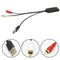 Bluetooth 2RCA AUX Cable Adapter for Phone/Pad/MP3 AUX for Car w/2RCA Interface`