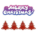 4PC Christmas Tree Cutlery Bag Unique Exquisite Cutlery Holder Party Y7Z6