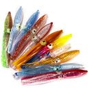 10x 8cm Squid Skirts Bionic Fishing Lures Crankbait Artificial Wobbler Soft Bait