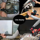 1 Pair Cut Resistant Arm Guard Work Protective Anti-Puncture Sleeve (45cm) Newly