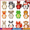 12pcs/Set Baby Photo Milestone Card Newborn Monthly Stickers (TZ-DW1-YF) #F