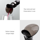 2 in 1 Wine Pourer Stopper Cap Glass Bottle Fresh Keeping Spout Decanter