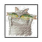 Cotton Thread Fish in Eyes Partial Cross Stitch Stamped Embroidery Handicraft