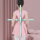 #A Soft Foam Wrap Yoga Sticks Humpback Correction Stick Stainless Steel Fitness