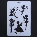 DIY Craft Layering Stencils Templates Painting Scrapbooking Paper Cards Newly