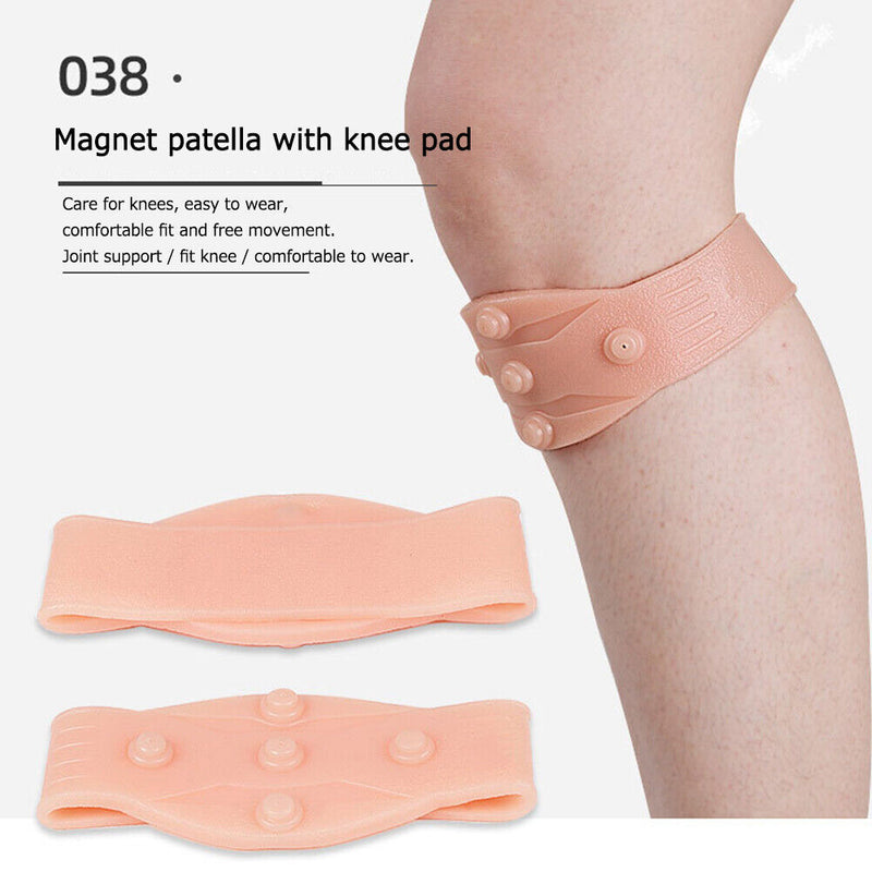 Magnetic Patella Knee Strap Compression Sports Knee Pads Arthritis Brace Stand