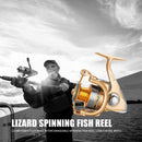 Lizard 11 Bearings Spinning Fish Reel Left/Right Hand Spool Fishing Reel Tackle