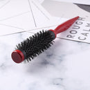 Anti Static Curly Hair Comb Boar Bristle Rolling Round Hair Styling (25mm) Newly