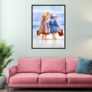 Little Girl 5D DIY Diamond Painting Full Round Drill Rhinestones Pictures