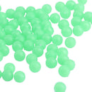 50pcs Luminous Beads Fishing Beans Round Float Stopper Light Balls (5mm)