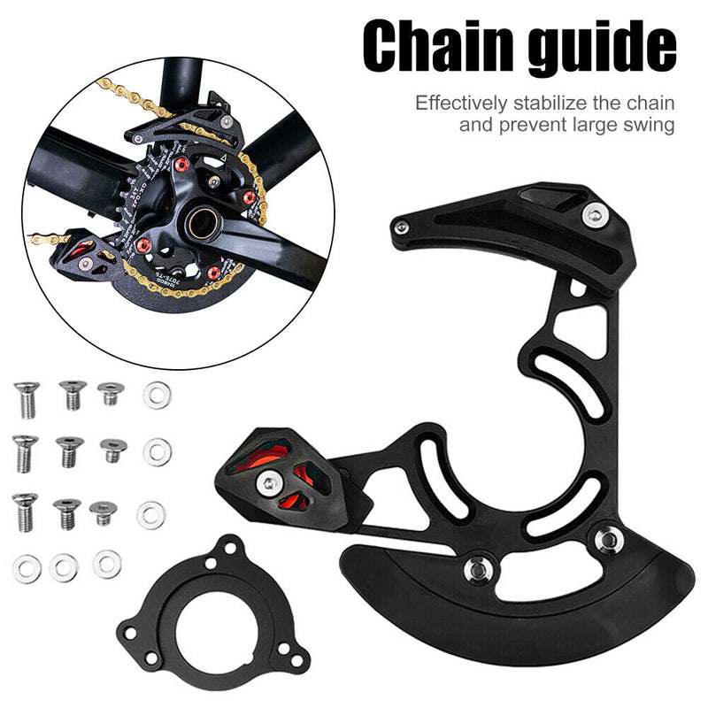 Mountain Bicycle Single Plate Wide Narrow Chain Guide MTB Accessories for 32-38T
