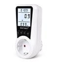 Digital LCD Power Meter Wattmeter Socket Watt Monitor Electricity Energy Mete