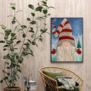 Frameless Oil Paint By Numbers Gnome DIY Canvas Picture Craft for Home