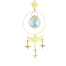 #A Crystal Wind Chime Prism Catchers Hanging Ornament Curtain Home Garden Pendan