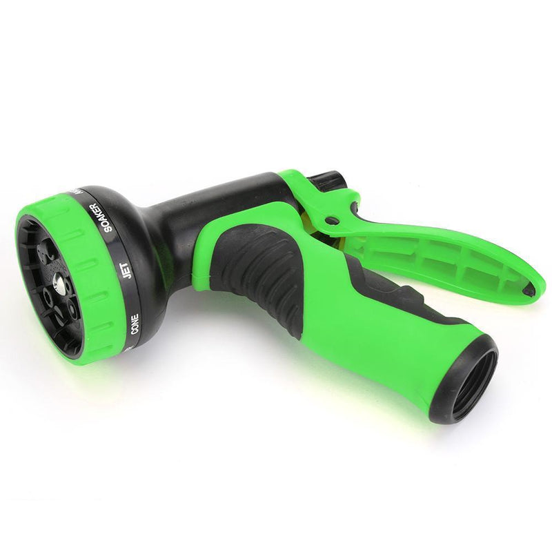 Adjustable High Pressure Garden Water Gun Car Spray Sprinkler Nozzle (Green