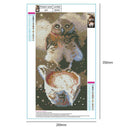 vanpower 5D DIY Animal Pattern Full Drill Diamond Paintings Rhinestone Mosaic Drawings