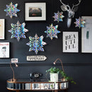 Star Paper Garland Ornaments Birthday Party DIY Wedding Decor (Snowflake 2)