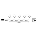 5 LED Acrylic Bird String Lights Waterproof Fairy Lamp Garden Landscape Decor