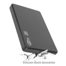 USB3.0 Micro-B to SATA HDD Box External Portable 6-Gbps SSD Hard Drive Enclosure