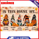 5D Rhinestone Picture DIY Pumpkin Goblin Full Round Drill Diamond Painting Kit