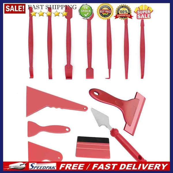 13 in 1 Car Vinyl Wrap Tool Kit Squeegee Auto Film Wrapping Window Tinting