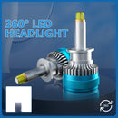 #A 2pcs 100W 32000lm LED Car Head Light Waterproof 6000K Auto Driving Front Ligh