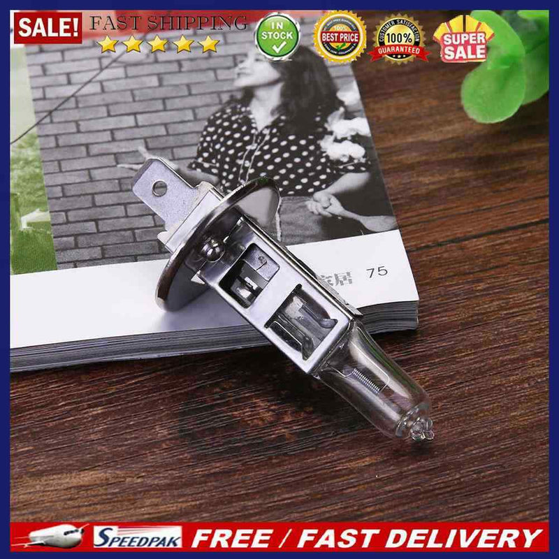 Car Lamp H1 12V 100W Auto Headlight Universal Quartz Halogen Lamp Bulb Parts