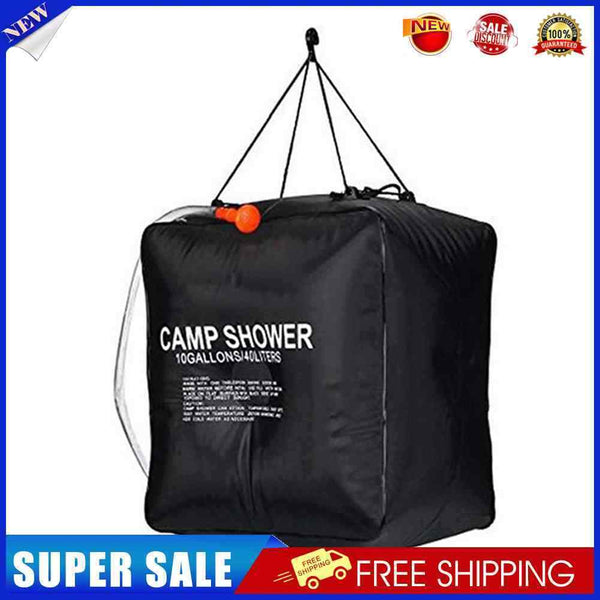 40L Bathing Bags Foldable PVC Outdoor Bath Water Bag Hangable for Beach Swi