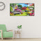 Garden Oil Paint By Numbers Kit Frameless Drawing Picture Wall Decor Art Craf