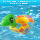 Kids Swimming Rings Seat Inflatable Toys Turtle Shaped Baby Safety Swim Circle