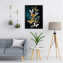 Full Cross Stitch 11CT Butterfly Counted Embroidery DIY Needlework (1)