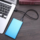 USB 3.0 Hard Disk Case External Enclosure Box for 2.5 inch HDD SSD (Blue)