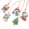 Double-sided 5D Diamond Painting Christmas Pendant Xmas Trees DIY (GP006)