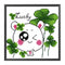 Partial Embroidery DIY Stamped Canvas 14CT Lucky Grass Needlework Set Home Decor