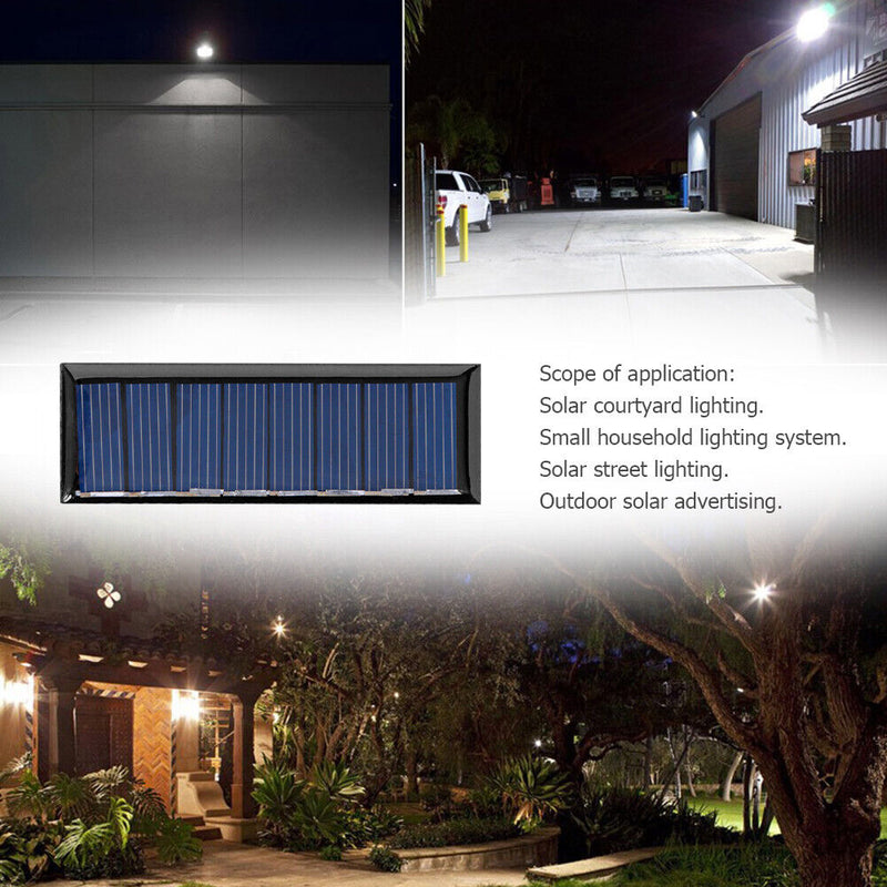 DIY Kit Solar Panel 0.2W 4V Battery Charge Module for Outdoor Yard Street Lam