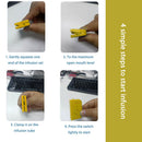 Automatic Infusion Fluid Reminder Sensor Drip-Feeding Sound Alarm (Yellow) Newly