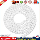 Electric Scooter Brake Pipe Protector Spiral Winding Wire for M365 (White) Newly