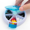 7Day One Week Round Portable Pill Case Medicine Box Storage Organizer(2)