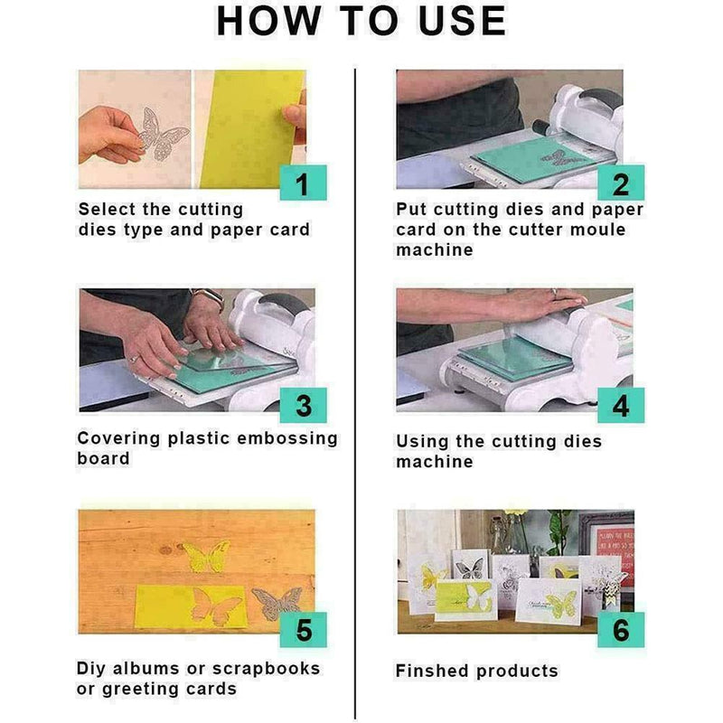 Cutting Dies For Scrapbooking Stencils Mini Bus Pine Card Tree Frame Album, Z6P5