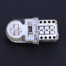 10pcs 12V T10 W5W LED Lamp COB Silicone Shell Car Turn Side Lamps(Blue) Newly