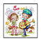 Partial Embroidery Love Song DIY Stamped Canvas 14CT Needlework Sets Home Decor