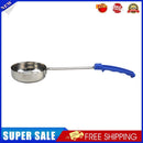 Pizza Spread Sauce Ladle Flat Bottom Kitchen Cooking Spoon (Blue 8 Ounce)